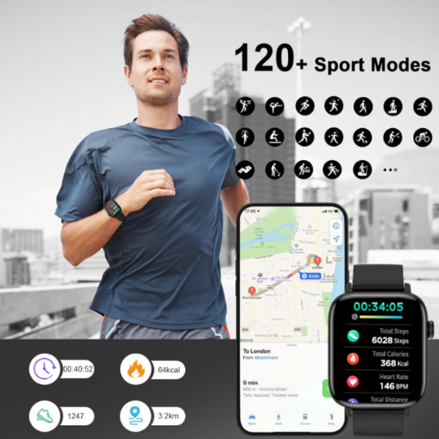 Smartwatch T500 Reloj Inteligente